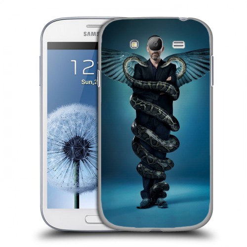 Дизайнерский пластиковый чехол для Samsung Galaxy Grand Доктор Хаус