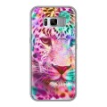 Дизайнерский силиконовый чехол для Samsung Galaxy S8 Plus Леопард гламур