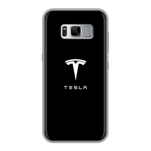 Дизайнерский силиконовый чехол для Samsung Galaxy S8 Plus Tesla