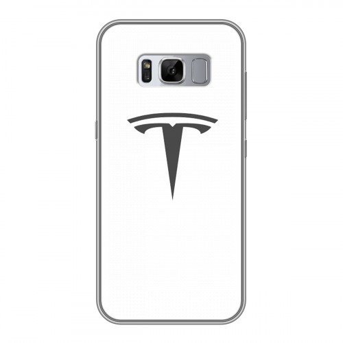 Дизайнерский силиконовый чехол для Samsung Galaxy S8 Plus Tesla