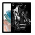 Дизайнерский силиконовый чехол для Samsung Galaxy Tab A8 10.5 (2021) Скелет и туз