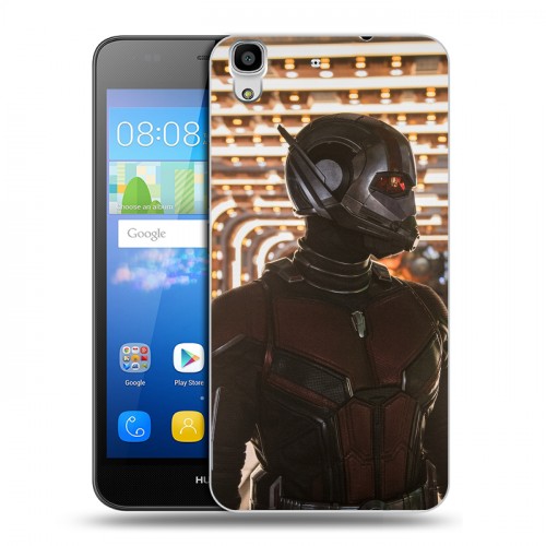 Дизайнерский пластиковый чехол для Huawei Y6 Человек-муравей и Оса