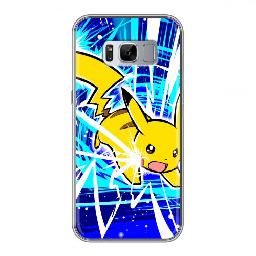 Дизайнерский силиконовый чехол для Samsung Galaxy S8 Plus Покемоны