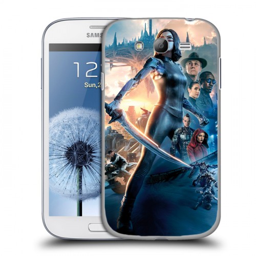 Дизайнерский пластиковый чехол для Samsung Galaxy Grand Алита : Боевой ангел