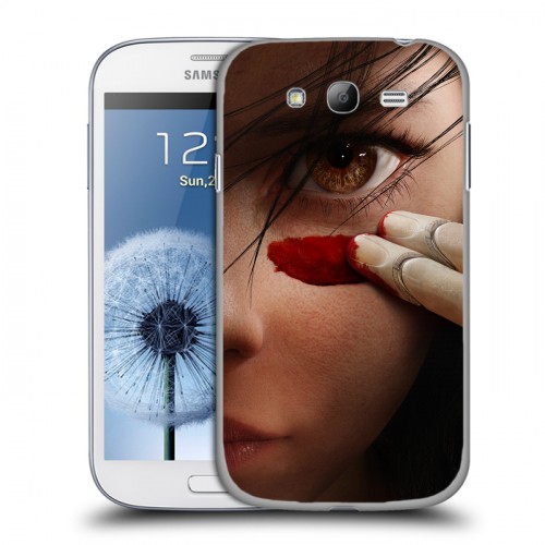 Дизайнерский пластиковый чехол для Samsung Galaxy Grand Алита : Боевой ангел