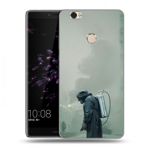 Дизайнерский пластиковый чехол для Huawei Honor Note 8 Чернобыль