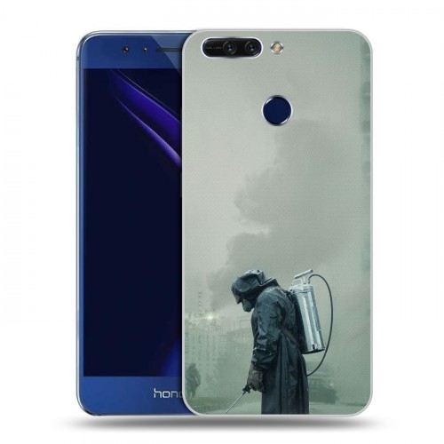 Дизайнерский пластиковый чехол для Huawei Honor 8 Pro Чернобыль