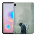 Дизайнерский силиконовый чехол для Samsung Galaxy Tab S6 Чернобыль