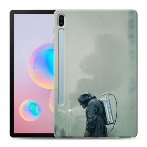 Дизайнерский силиконовый чехол для Samsung Galaxy Tab S6 Чернобыль