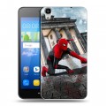 Дизайнерский пластиковый чехол для Huawei Y6 Человек-паук: Вдали от дома