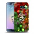 Дизайнерский силиконовый чехол для Samsung Galaxy S6 Edge Happy 2020