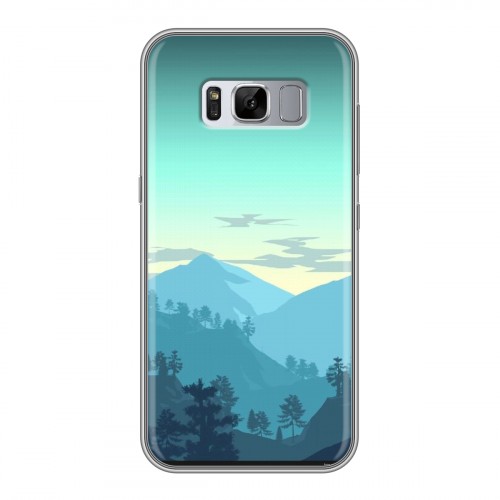 Дизайнерский силиконовый чехол для Samsung Galaxy S8 Plus Романтика путешествий