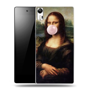 Дизайнерский силиконовый чехол для Lenovo Vibe Shot Мона Лиза (на заказ)