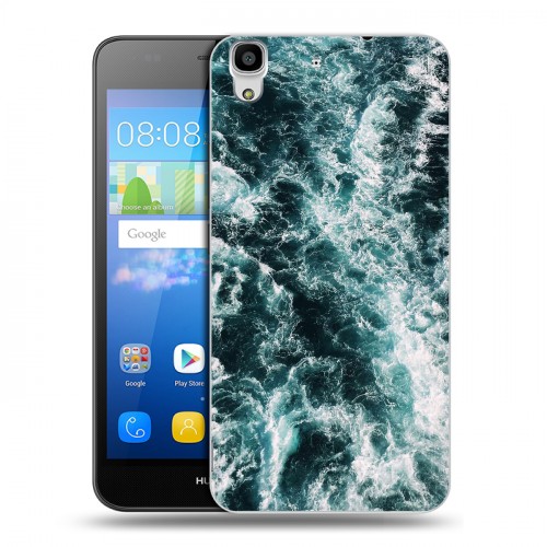 Дизайнерский пластиковый чехол для Huawei Y6 Райский океан