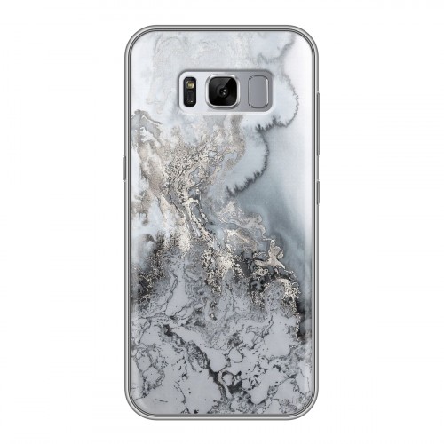 Дизайнерский силиконовый чехол для Samsung Galaxy S8 Plus Мраморные узоры