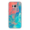 Дизайнерский силиконовый чехол для Samsung Galaxy S8 Plus Мазки краски