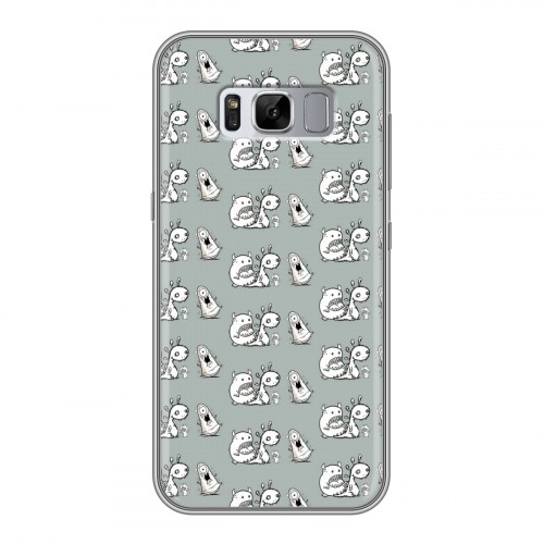Дизайнерский силиконовый чехол для Samsung Galaxy S8 Plus Пастельные узоры
