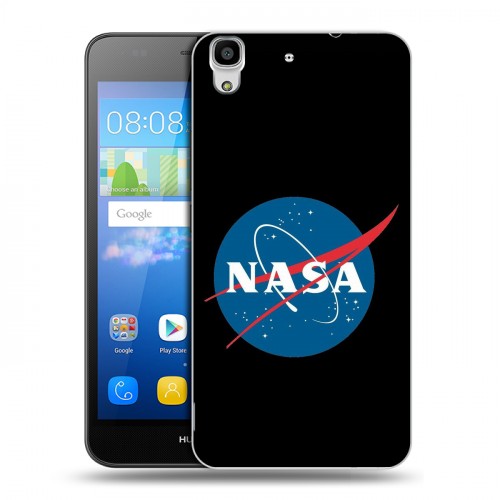 Дизайнерский пластиковый чехол для Huawei Y6 NASA