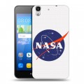 Дизайнерский пластиковый чехол для Huawei Y6 NASA