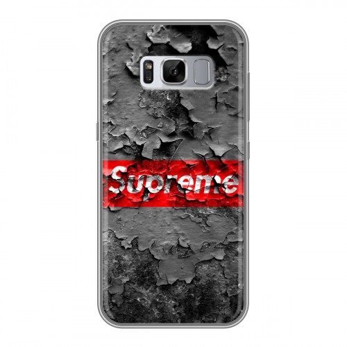 Дизайнерский силиконовый чехол для Samsung Galaxy S8 Plus Супер стиль