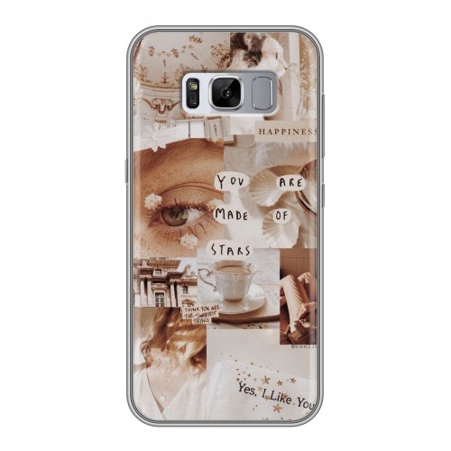 Дизайнерский силиконовый чехол для Samsung Galaxy S8 Plus Коллаж
