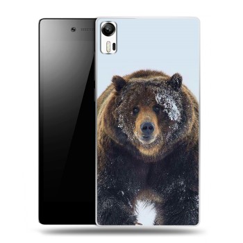Дизайнерский силиконовый чехол для Lenovo Vibe Shot Медведь (на заказ)