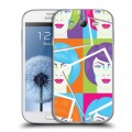 Дизайнерский пластиковый чехол для Samsung Galaxy Grand Декупаж Поп-арт