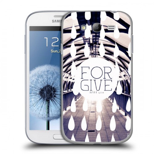 Дизайнерский пластиковый чехол для Samsung Galaxy Grand Капли Жизни