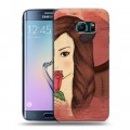 Дизайнерский силиконовый чехол для Samsung Galaxy S6 Edge Дьявольские красавицы