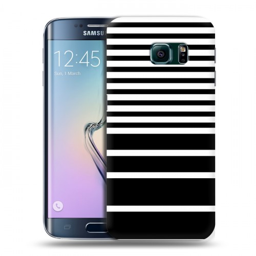Дизайнерский силиконовый чехол для Samsung Galaxy S6 Edge Динамические полосы