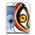 Дизайнерский пластиковый чехол для Samsung Galaxy Grand Акварельные глаза