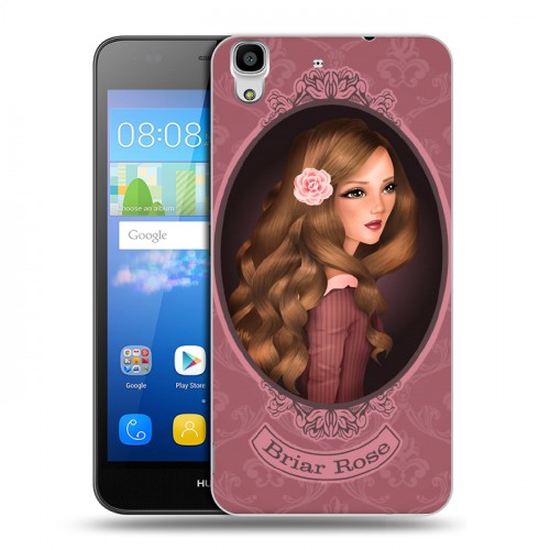 Дизайнерский пластиковый чехол для Huawei Y6 Сказка принцессы