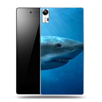 Дизайнерский силиконовый чехол для Lenovo Vibe Shot Акулы (на заказ)