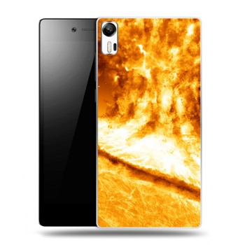 Дизайнерский силиконовый чехол для Lenovo Vibe Shot Солнце (на заказ)