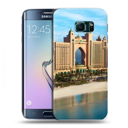 Дизайнерский пластиковый чехол для Samsung Galaxy S6 Edge Дубаи