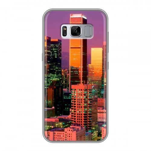Дизайнерский силиконовый чехол для Samsung Galaxy S8 Plus Лос-Анжелес