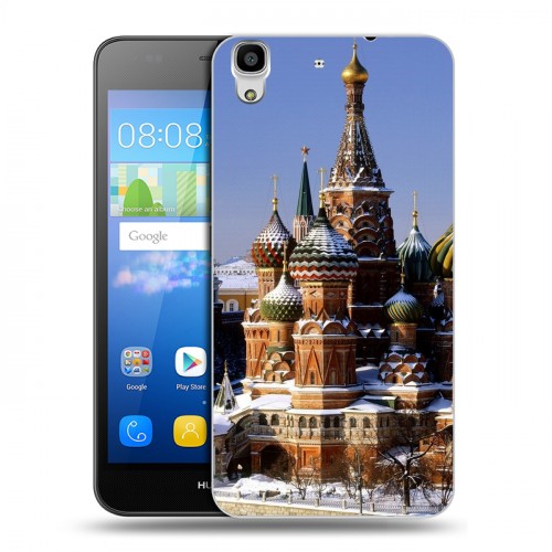 Дизайнерский пластиковый чехол для Huawei Y6 Москва