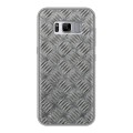 Дизайнерский силиконовый чехол для Samsung Galaxy S8 Plus Металл