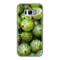 Дизайнерский силиконовый чехол для Samsung Galaxy S8 Plus Ягоды текстуры