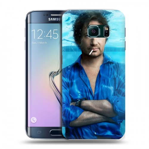 Дизайнерский пластиковый чехол для Samsung Galaxy S6 Edge Блудливая Калифорния