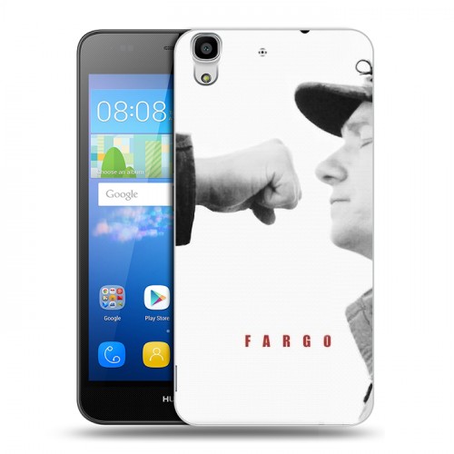 Дизайнерский пластиковый чехол для Huawei Y6 Фарго