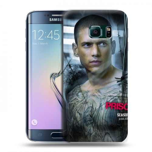 Дизайнерский пластиковый чехол для Samsung Galaxy S6 Edge Побег