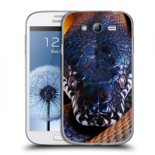 Дизайнерский пластиковый чехол для Samsung Galaxy Grand Змеи