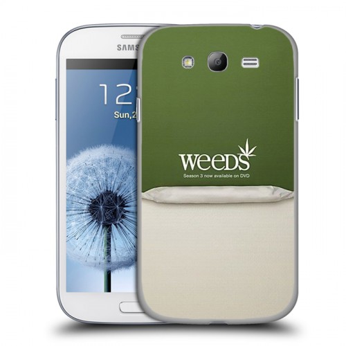 Дизайнерский пластиковый чехол для Samsung Galaxy Grand Weeds