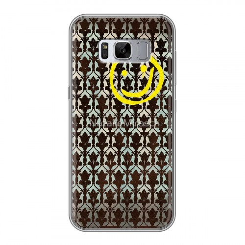 Дизайнерский силиконовый чехол для Samsung Galaxy S8 Plus Шерлок
