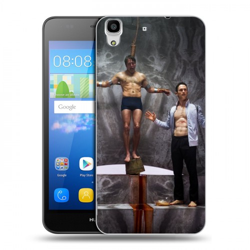 Дизайнерский пластиковый чехол для Huawei Y6 Ганнибал