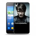 Дизайнерский пластиковый чехол для Huawei Y6 Ганнибал