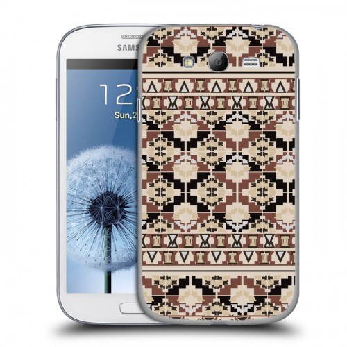 Дизайнерский пластиковый чехол для Samsung Galaxy Grand Ацтек камуфляж