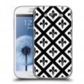 Дизайнерский пластиковый чехол для Samsung Galaxy Grand Черно-белые фантазии
