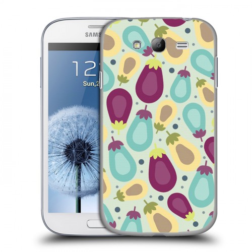 Дизайнерский пластиковый чехол для Samsung Galaxy Grand Фруктово-арбузные узоры